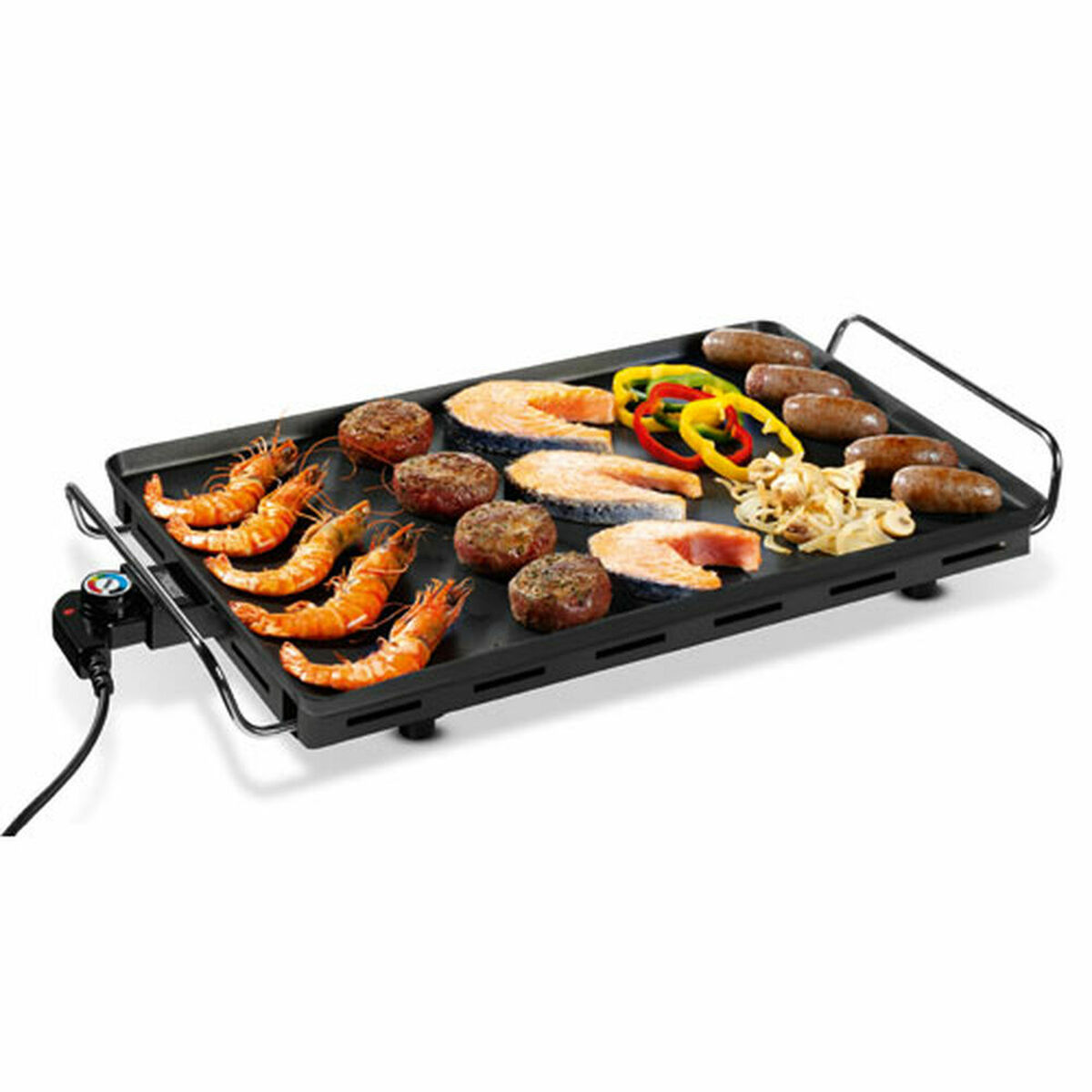Kamenný gril Princess Table Grill Hliník 36 x 60 cm Černý